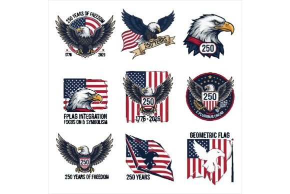 American Eagle Logos with 250 Illustrations Review