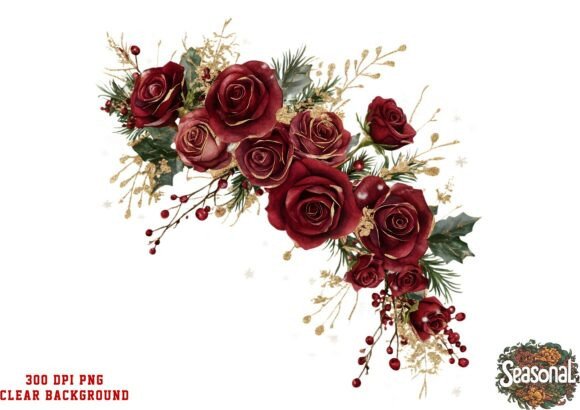 Elegant Ruby Bloom Bouquet PNG: Designer Review