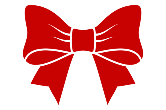 Red Satin Ribbon Bow Illustrations Review