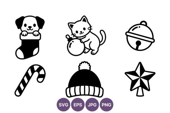 Review: Puppy in Stocking and Cat Ornament Design