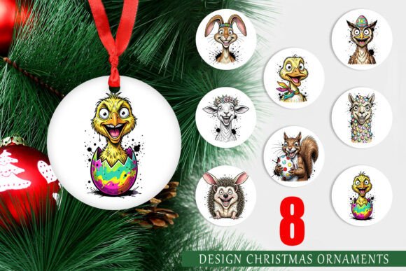 Reviewing the Funny Easter Animal Sketch Ornament PNG
