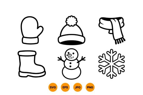Reviewing Winter SVG Icon Clipart for Embroidery