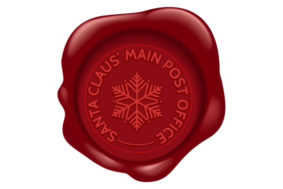 Santa Claus Mail Service: Festive Illustrations
